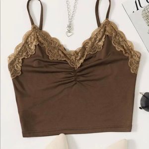 Lace cami top